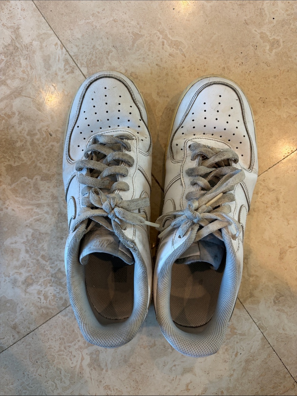 Men's White Air Dunks
